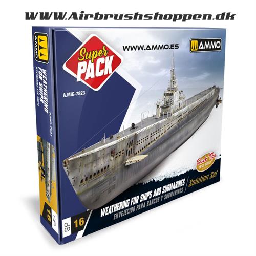 A.MIG 7823   Weathering for Ships and Submarines SUPER PACK